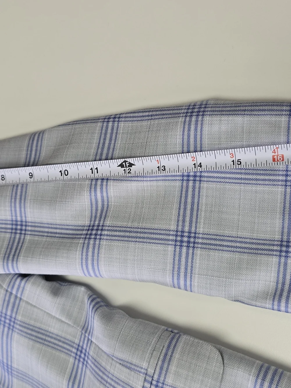 Boys Coat TOMMY-HILFIGER THFLEX Light Blue Windowpane Plaid Sport Blazzer Size10
